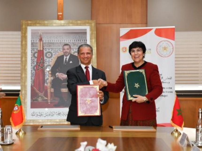 Signature d’un mémorandum d’entente entre la Cour des comptes et son homologue de la République Portugaise